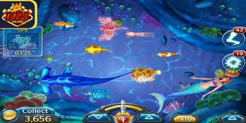 Cách chơi cực kỳ đơn giản và dễ hiểu của Bắn Cá Tiểu Tiên Cá